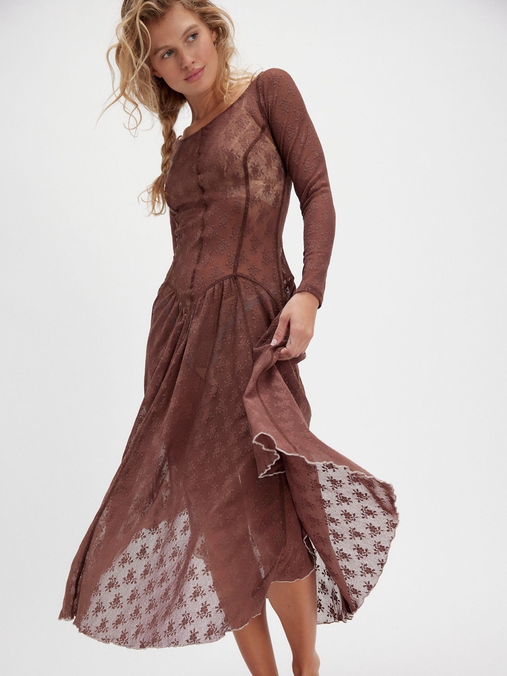 Free people Dial for drama slip